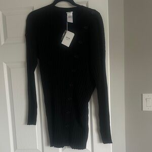 Wolford Black Wool Cardigan